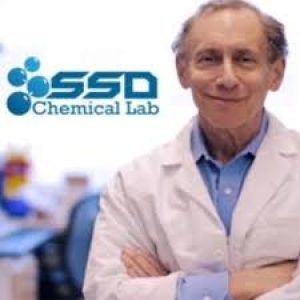 Black currency SSD cleaning solution chemical-lab